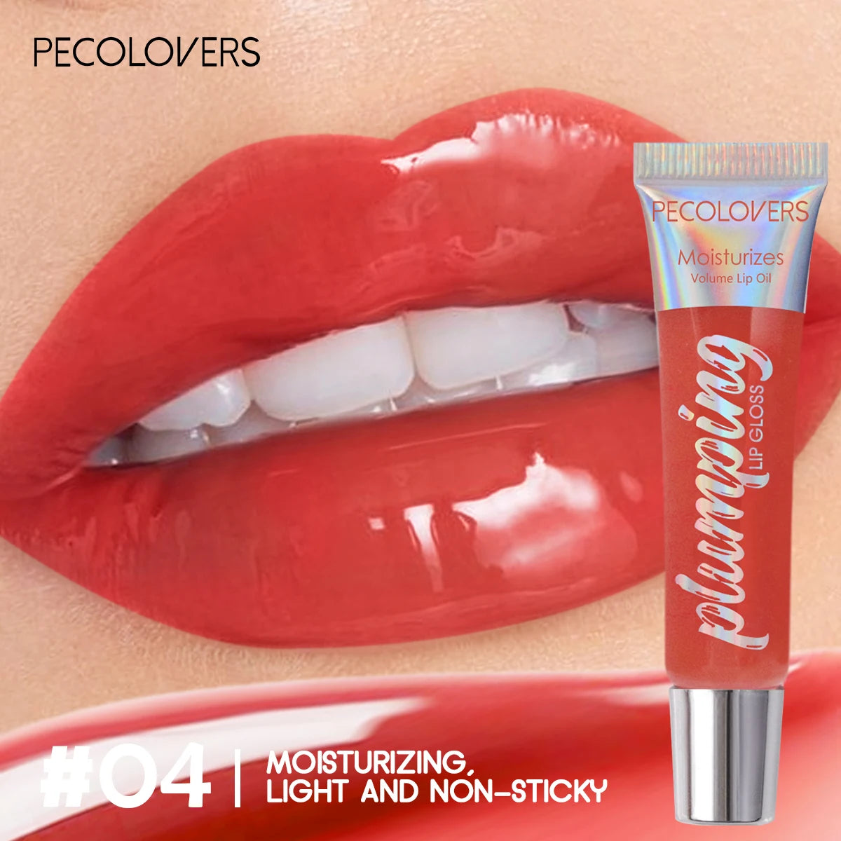 Waterproof, Long-Lasting LUSTrous Lip Gloss - , Nourishing , Suitable for All Skin Types, Sleek Tube Packaging, Creamy Texture