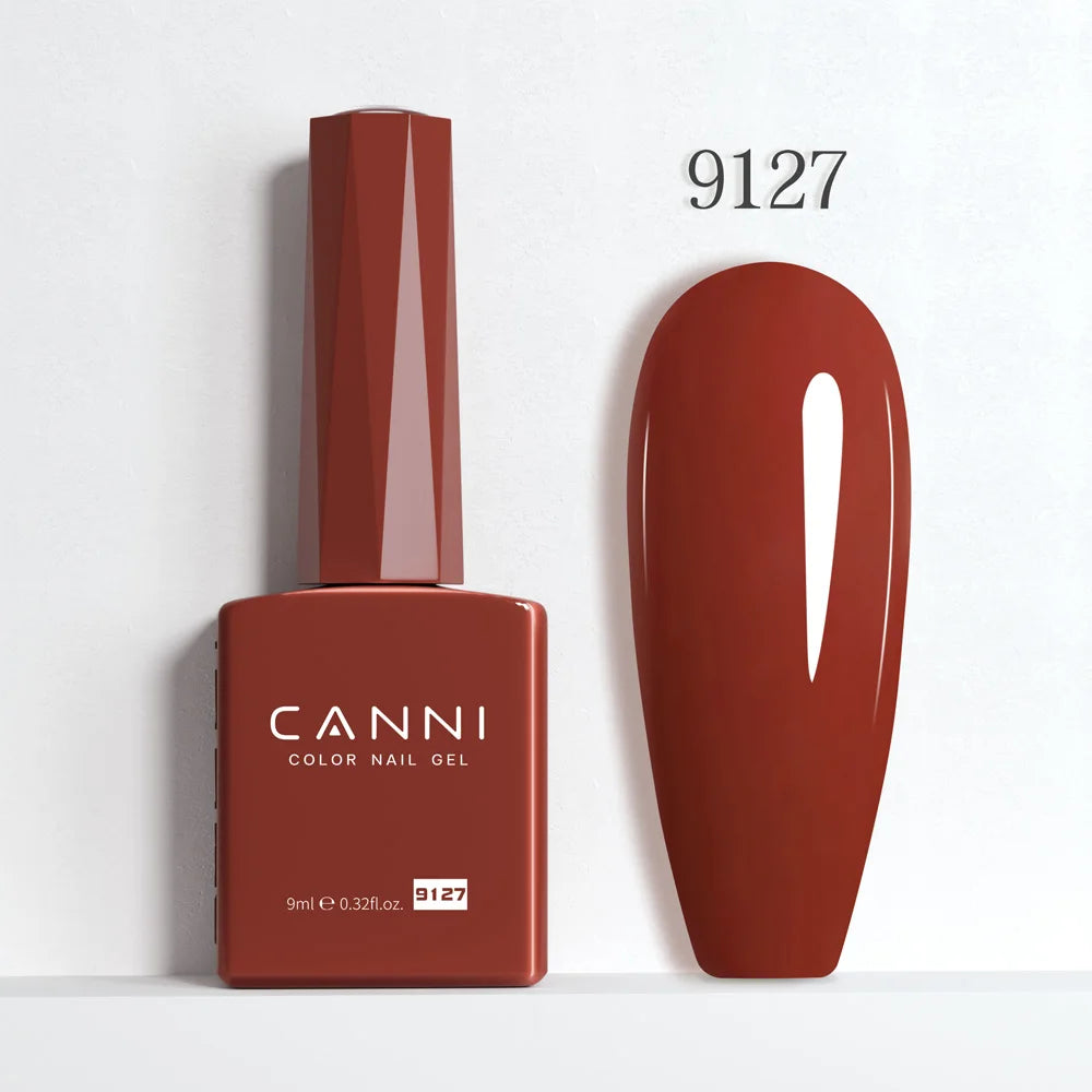 CANNI Nail Gel Polish HEMA FREE TPO FREE Summer Colors Semi Permanent Soak Off UV LED Self-leveling Great Coverage Gel Varnish
