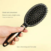 Air Cushion Hairbrush Scalp Massage Comb Soft Nylon Bristle Anti-static Detangler Brush For Wet Dry Straight Curly Hair Salon