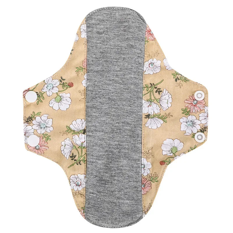 Graphene Cotton Antibacterial Pad, Pure Cotton Washable Sanitary Napkin, Leak Proof and Urine Proof Underwear Pad, Reusable