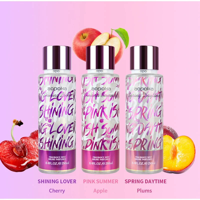 Victoria 250ml Perfume For Women Body Spray Sea Aloe Fressia Lasting Fragrance Mist Girl Perfumes Floral Fruity Secret Perfume
