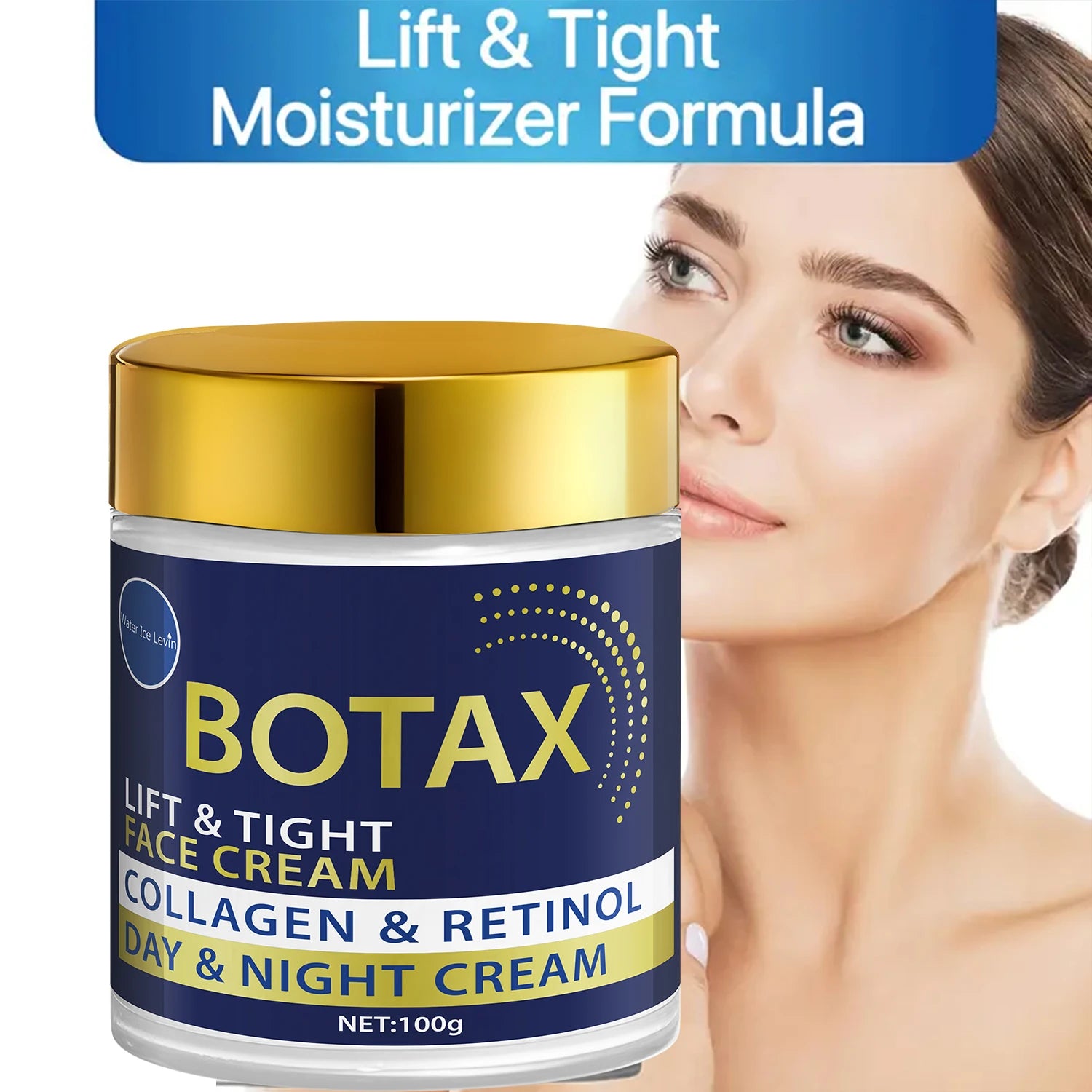 Face Cream, Dual-Core Care Cream, Retinol Promotes Collagen Regeneration, Collagen Fills Fine Lines, Long-Lasting Hydration, Suitable for Sensitive Skin