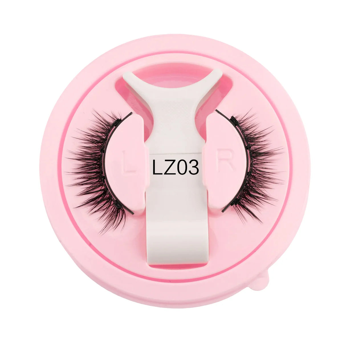 New 1 Pair Magnetic Eyelashes Handmade 3D Fluffy Faux Mink Lashes Reusable Natural False Eyelashes Magnetic Tweezers Makeup Set
