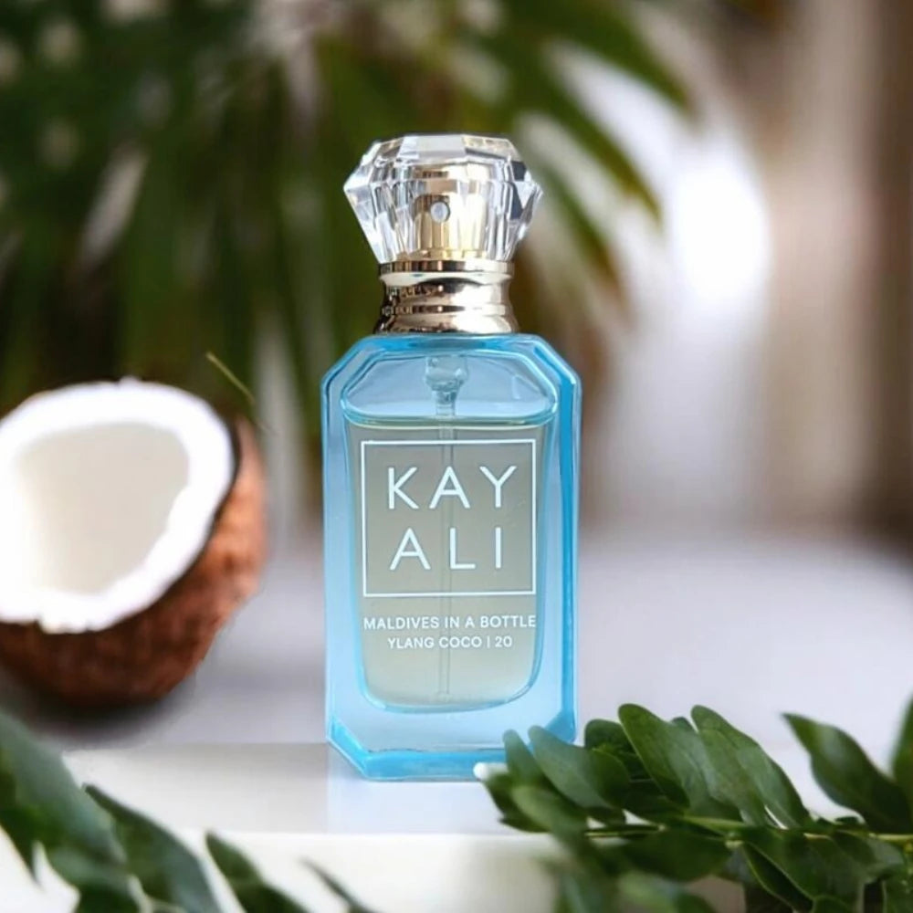 40ml Mini Perfume Set 4x10ml Tropical Coconut Lemon Banana Orange Blossom Eau De Parfum Travel Gift Set for Women