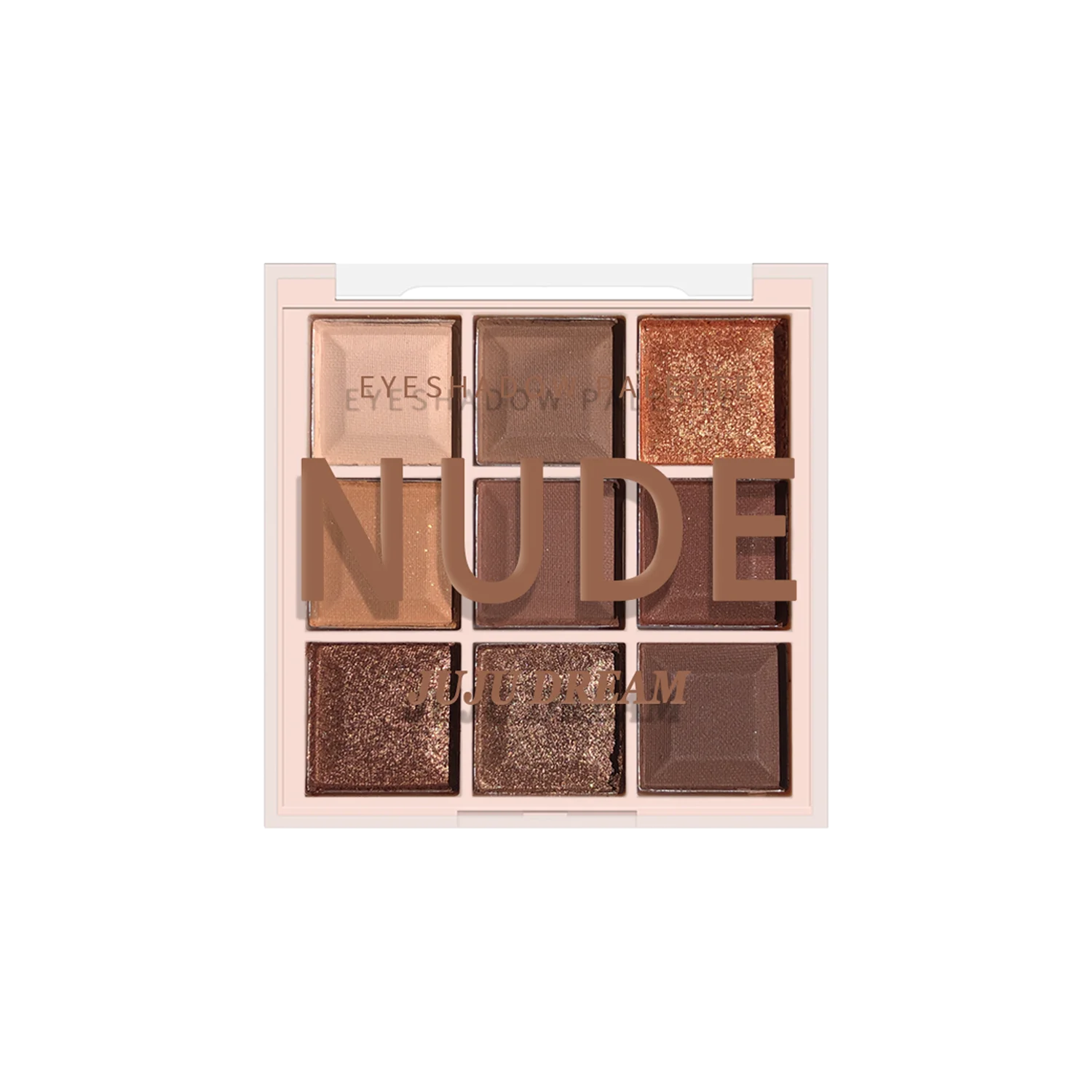 9 Color Chocolate Eyeshadow Palette Matte Shimmer Natural Nude Waterproof Sweatproof Christmas Makeup Gift