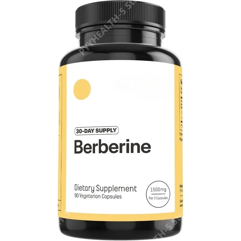 Berberine Supplement 1500mg | Berberine 500mg Per Capsule Supports Metabolic Profiles Hormonal Balance Berberine Supplements