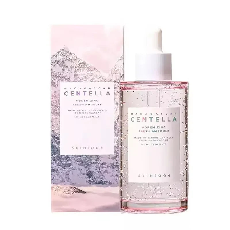 Korean Centella Ampoule Essence,Brightening Calming and Repairing Pores Smoothing Face Moisturize Serum Daily Face Care Products