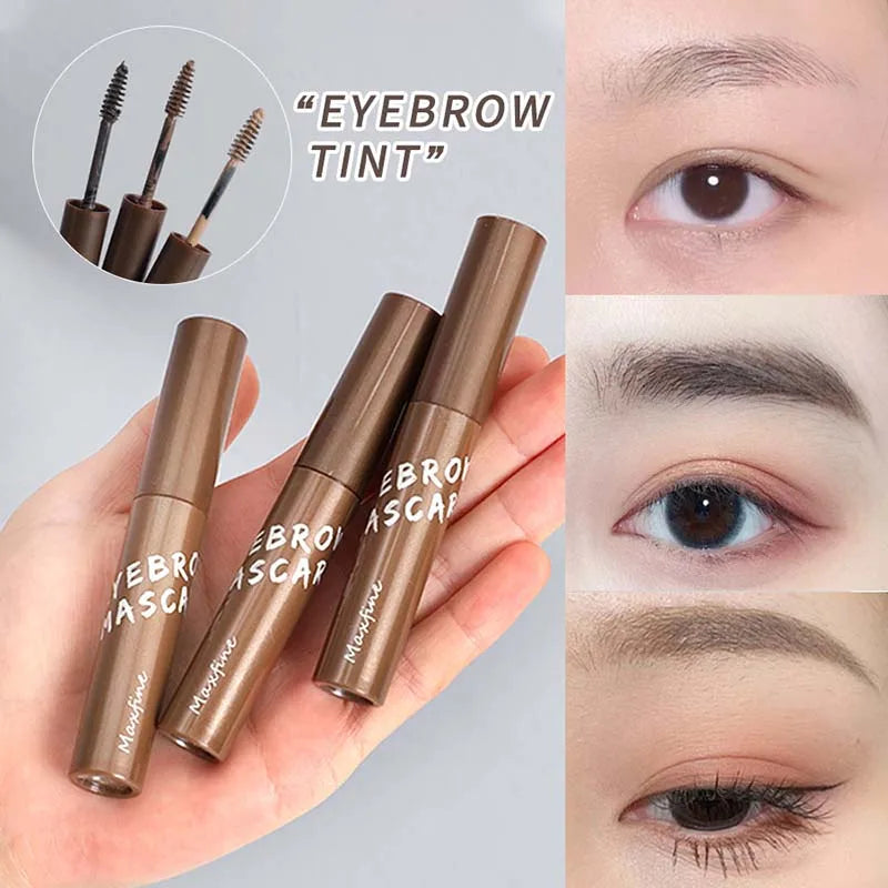 Natural Eyebrow Mascara Tinted Brow Gel Waterproof Eyebrow Tint Lighten Brown Dark Eyebrows Natural Staining Eyebrow Dye Makeup