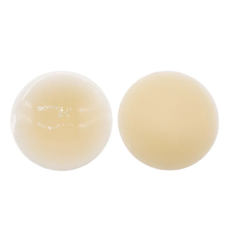 Fashion Silicone Nipple Cover Lift Up Bra Sticker Adhesive Invisible Bras Chest Patch for Women Reusable Chest Breast Petals Pad