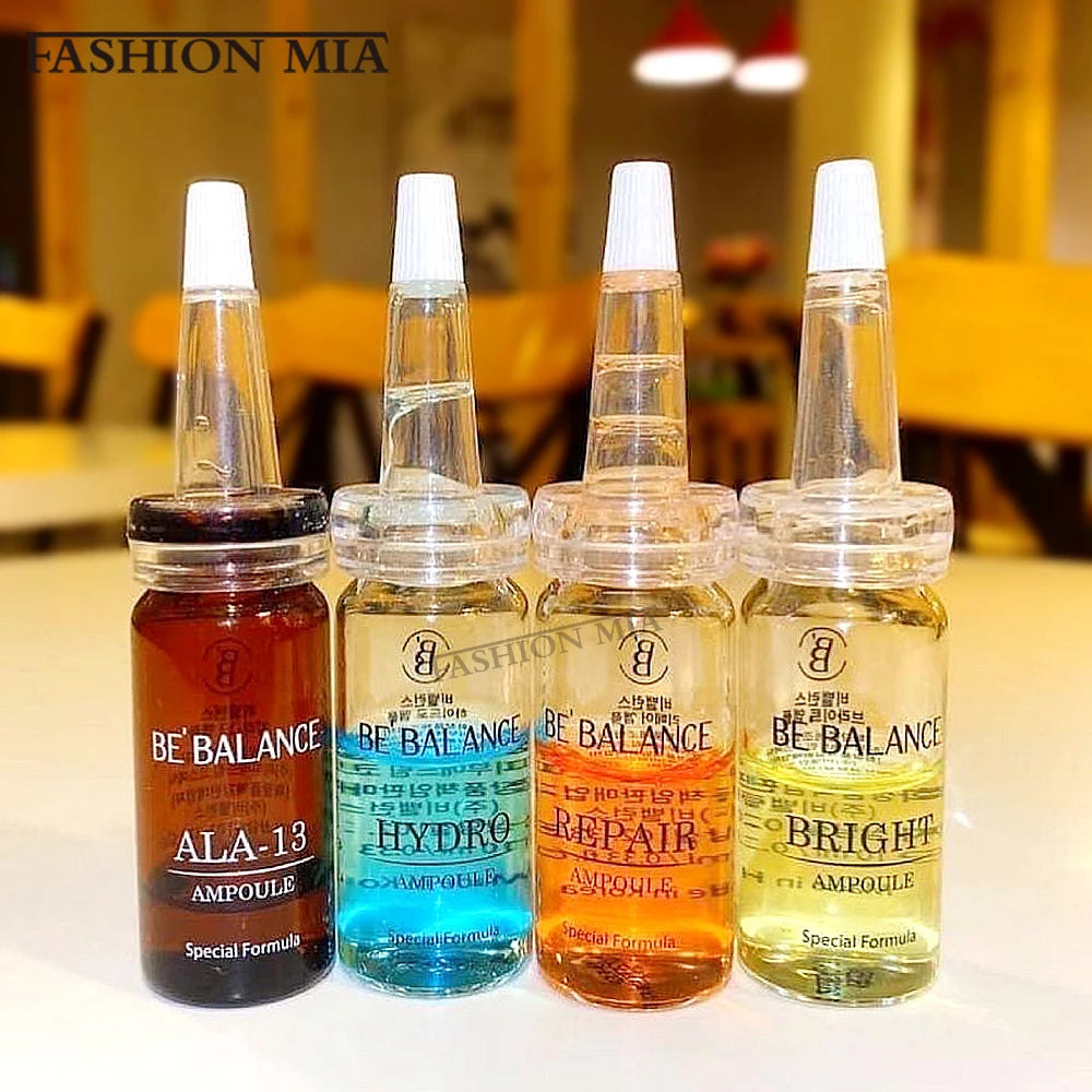 Korean 10ml 5Vial Vitamin C Hyaluronic Acid Ampoule Essence Repair Fine Lines Brighten Complexion Skin Remove Freckles Skin Care