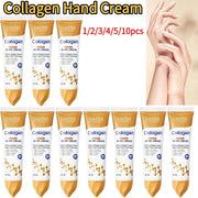Collagen Hand Cream Skin Soften Nourish Moisturizing Korean Skin Care Cracked Repair Hand Skin Care Products