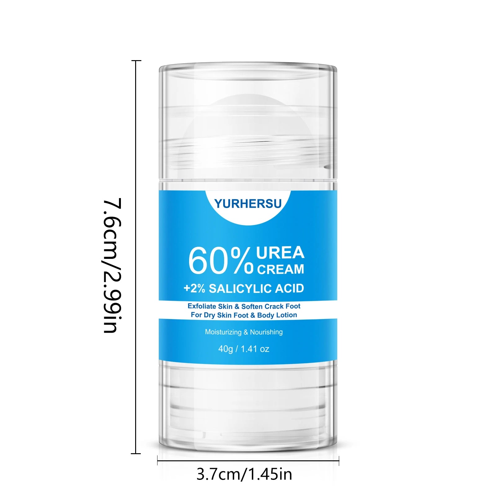 60% Urea Foot Cream Stick for Cracked Heels & Callus Removal, Fast Repair, Free Shipping