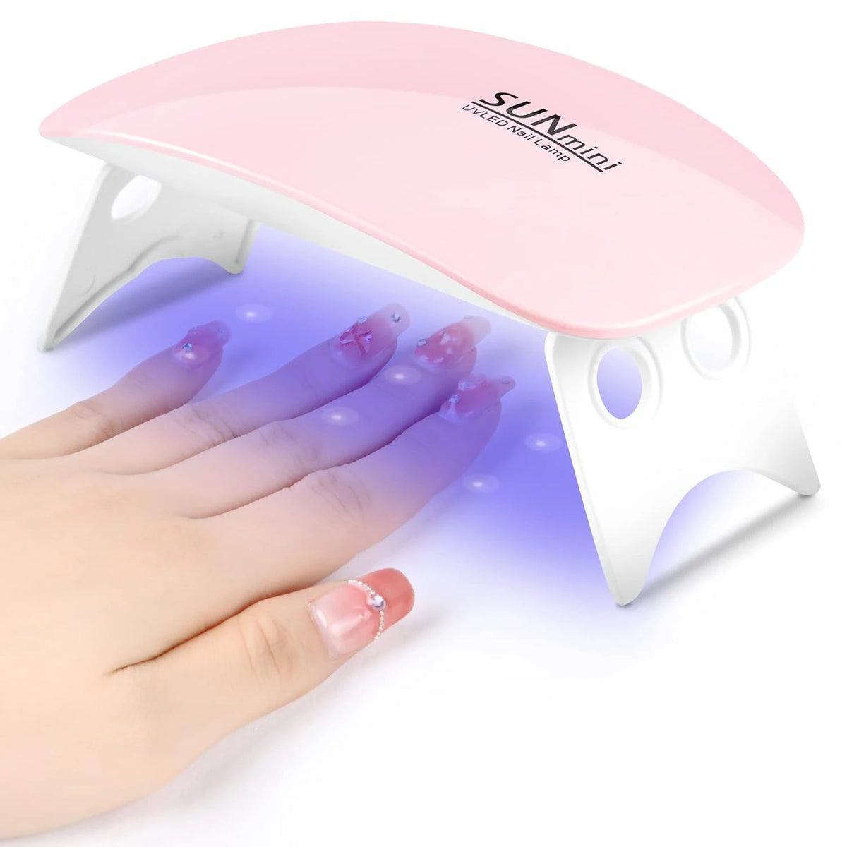 Nail Lamp Foldable 6W UV Led Lamp For Nails Machine UV Leds Gel Quick Drying Dryer Lamp Manicure Tool Professional Equipment