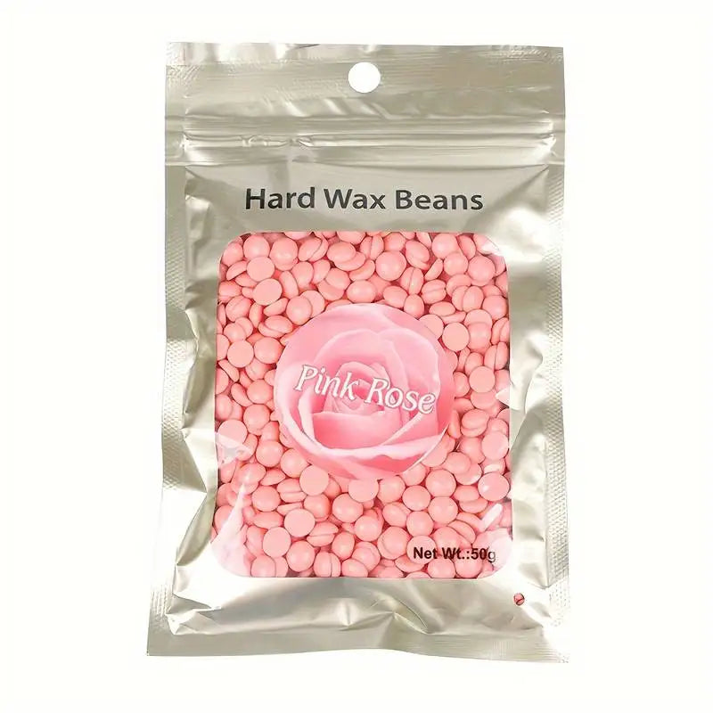 50g Hot Wax Hair Removal Depilatory Waxing Wax Beads for Wax Heater Painless for Body Hairs Removal Beans
