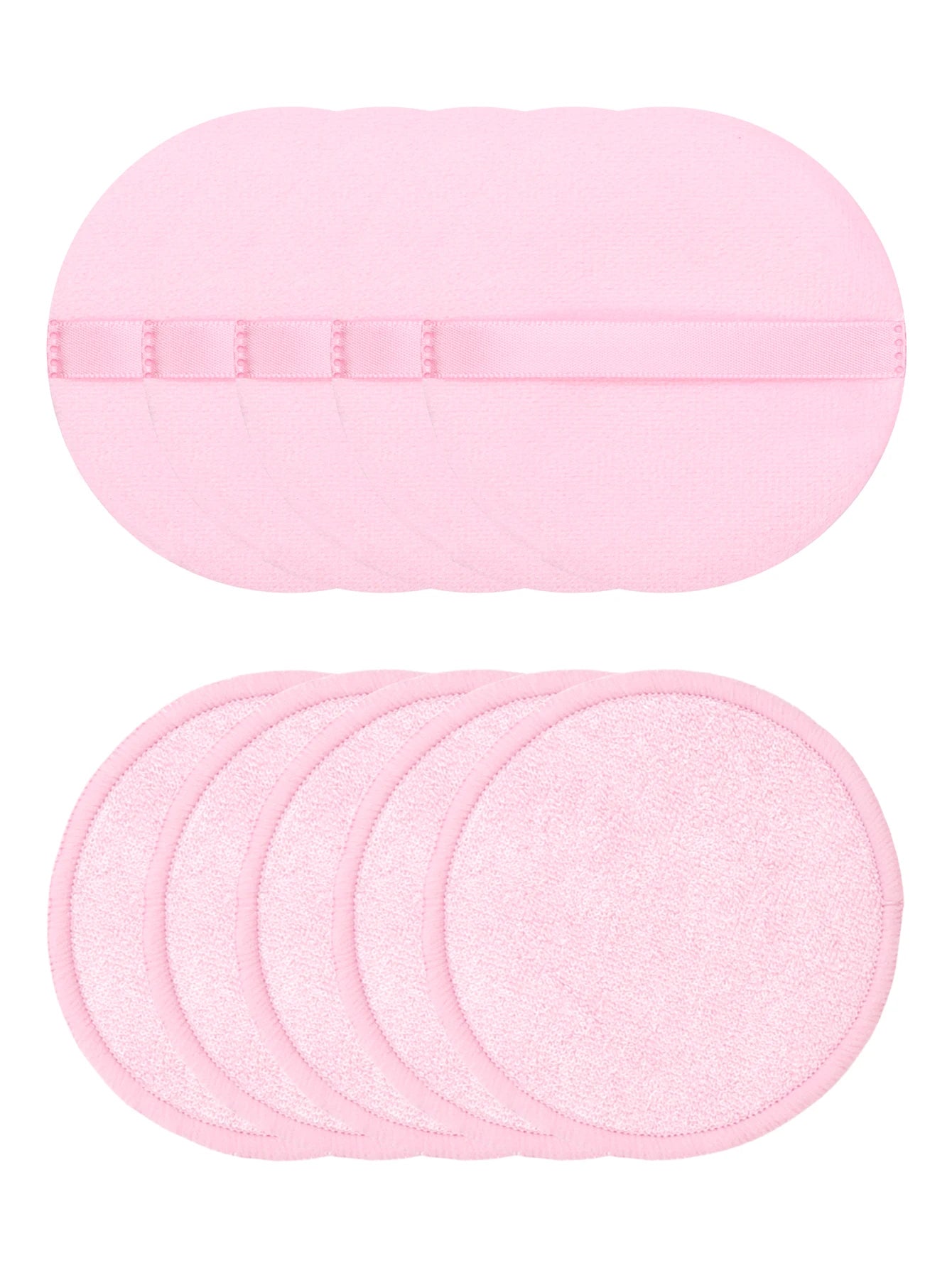 10Pcs Makeup Remover Pads Can Be Soaked in Water and Can Be Removed with Facial Makeup It Can Also Be Used with Makeup Remover.
