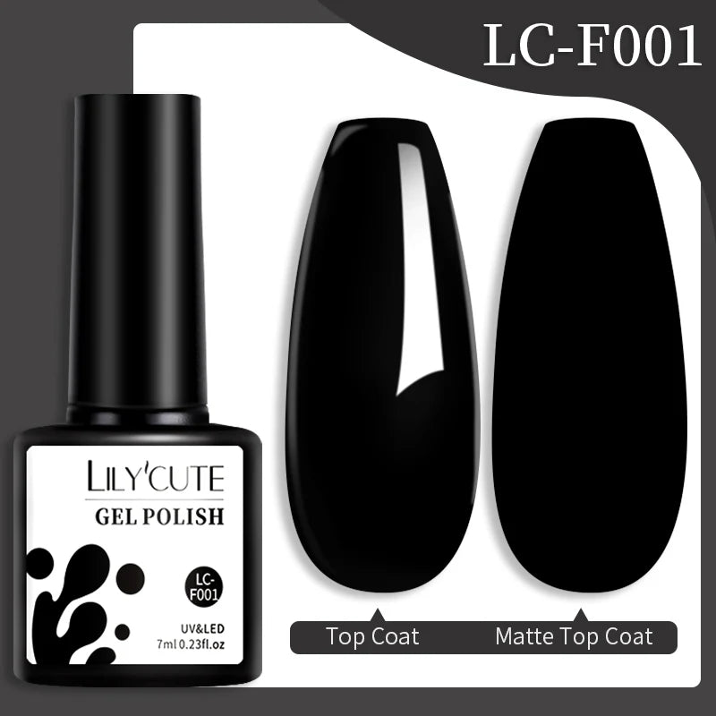 LILYCUTE 7ml 9D Black Crystal Cat Magnetic Gel Nail Polish Laser Silver Glitter Semi Permanent Manicure For Nail Art Gel Varnish