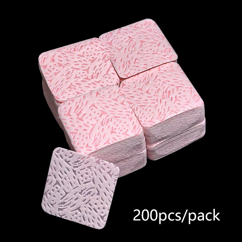 Lint Free Nail Wipes 300/200/100pcs Nail Supplies Nail Polish Remover Wipes Absorbent Soft Removal Tool for Nail Art