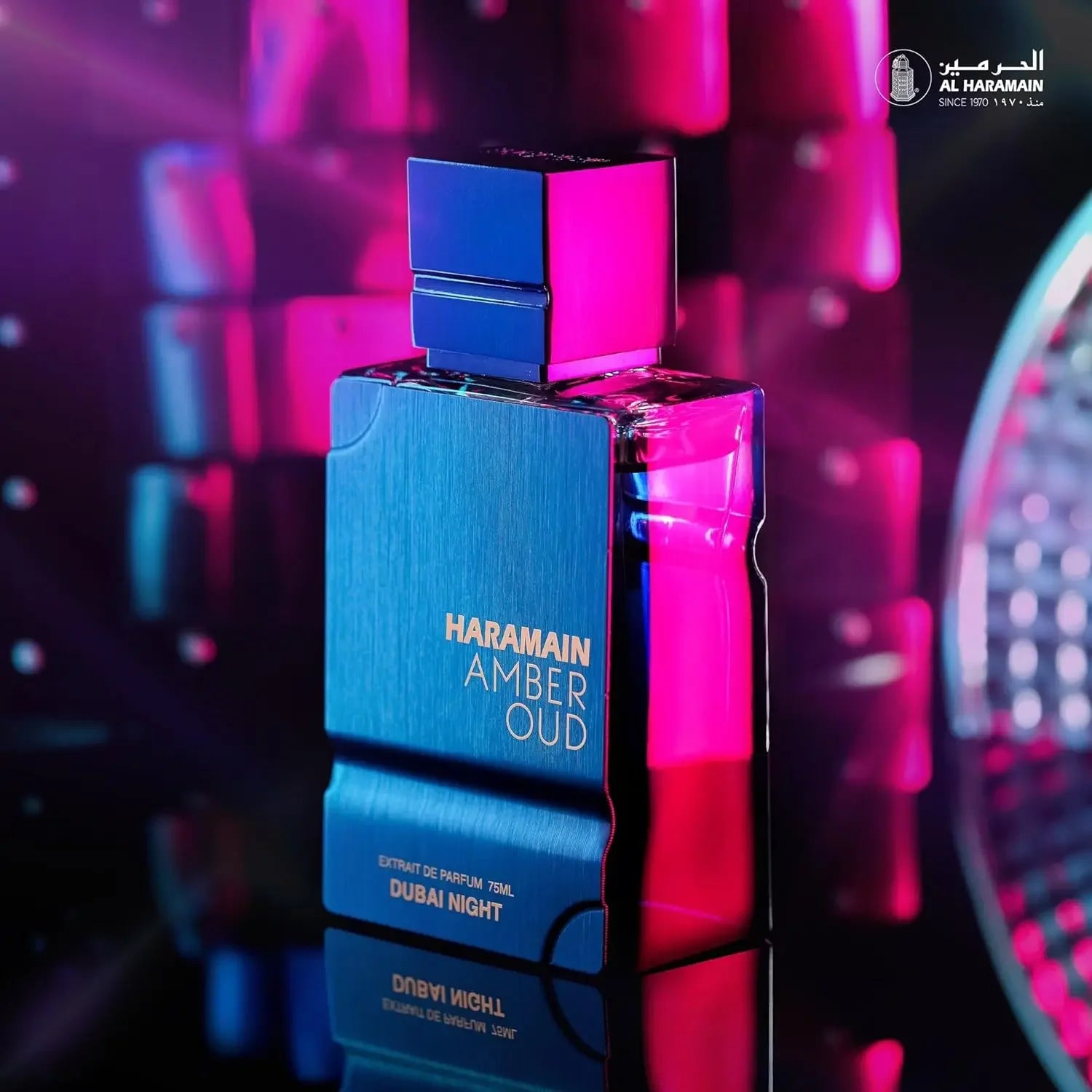 Al Haramain Amber Oud Dubai Night EDP 100ML Unisex, Luxurious Arabian Scent with Bergamot & Tonka Bean, Evening Fragrance