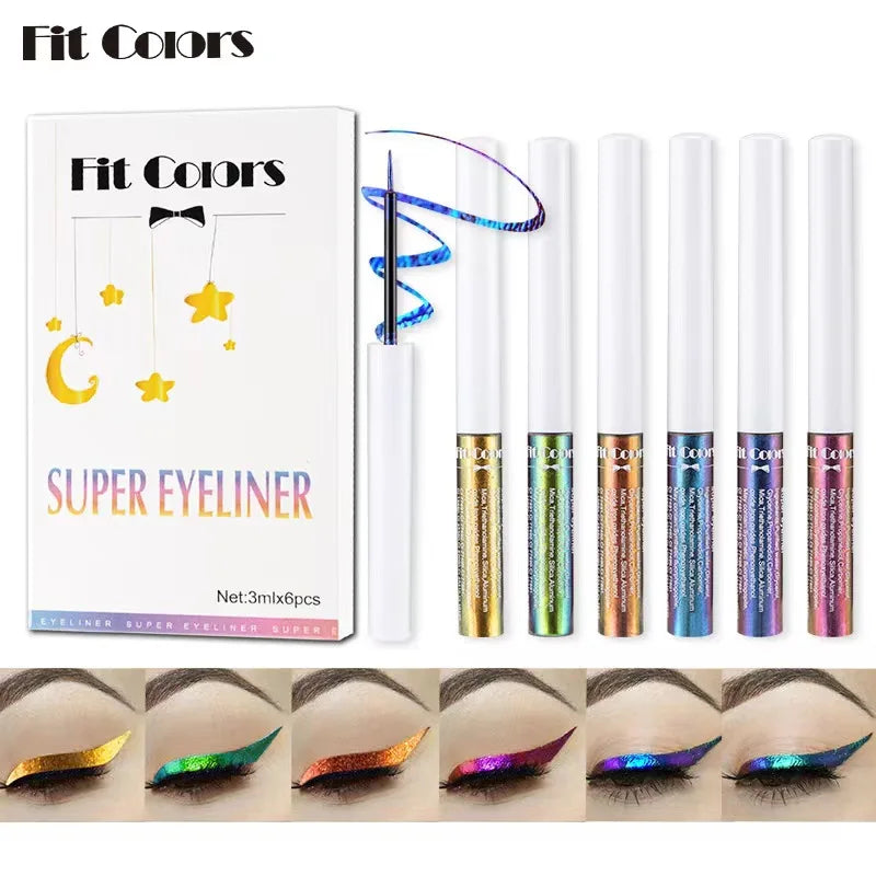Chameleon Liquid Eyeshadow Pearl Monochrome Metal Lipgloss Shimmer Pigment Glitter Eyeshadow Lipstick Shine Diamond Eye Makeup