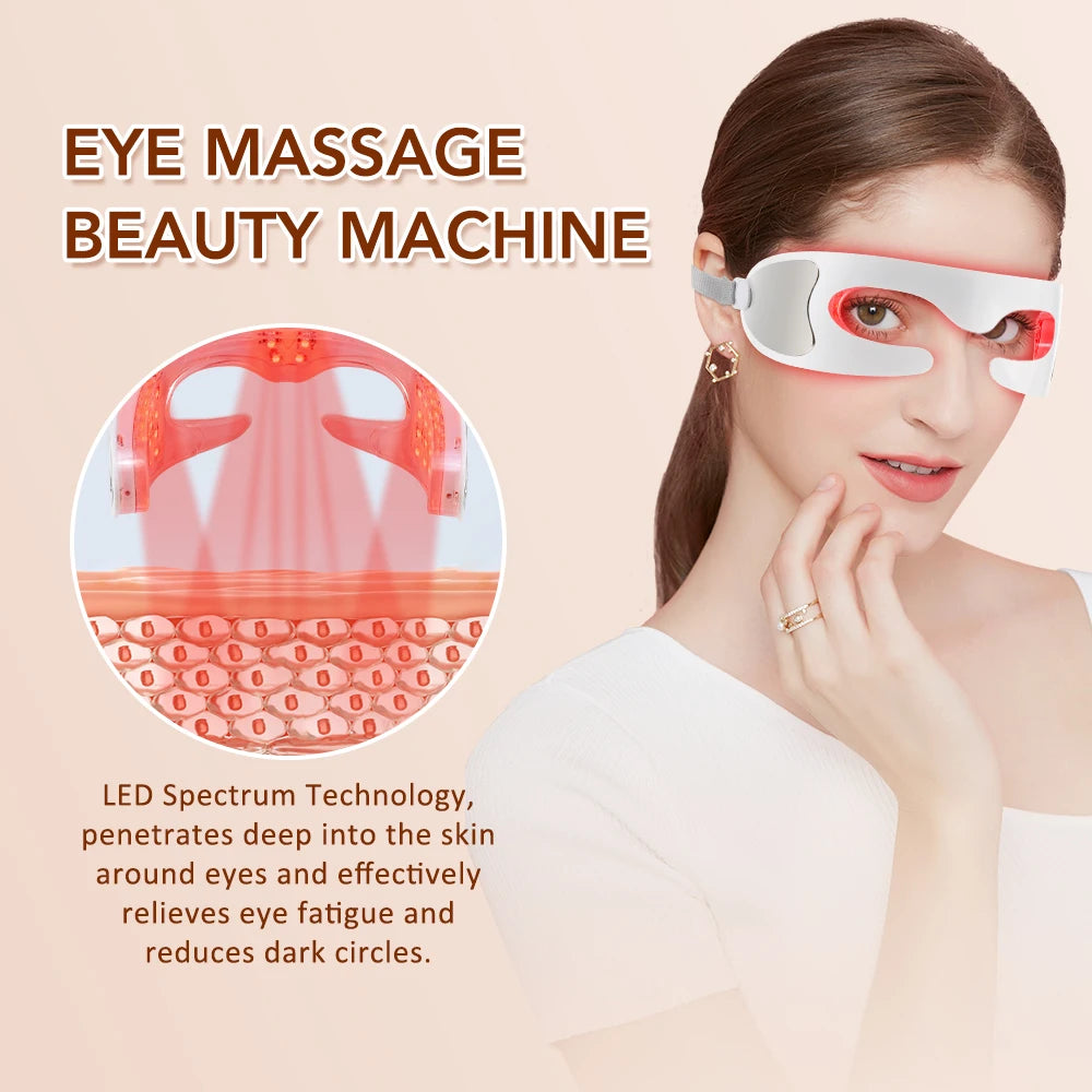 Electric Eye Massager Anti Wrinkle Aging Eye Care Beauty Tool Massage Rechargeable Eye Fatigue Relief Device