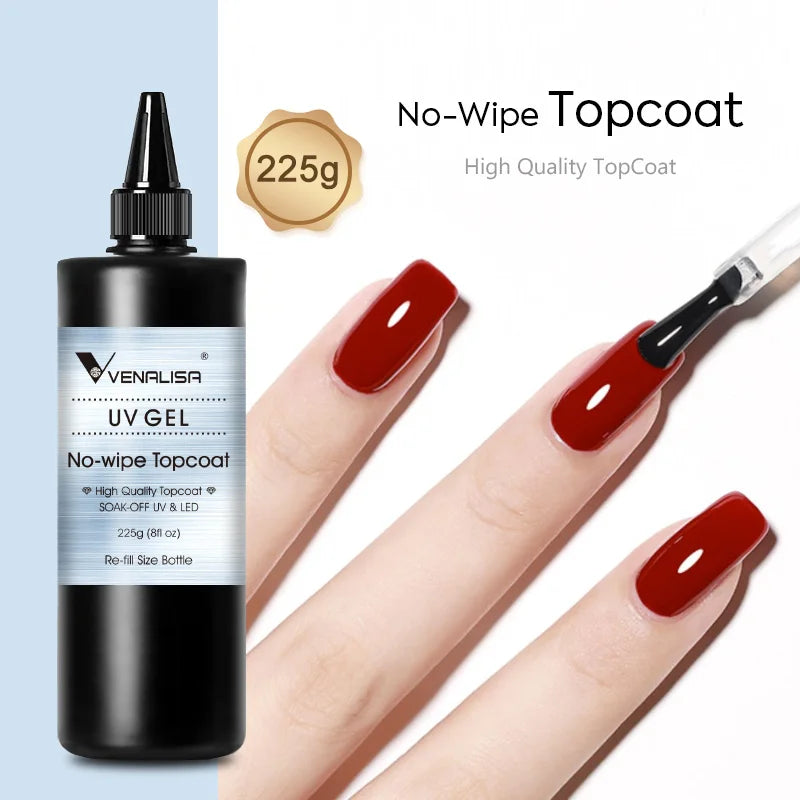 VENALISA Jelly Gel Large Volume 1L Jelly Nude Collection Not Burning Soak Off UV LED Soft Extension Gel Nail Gel Nail Manicure