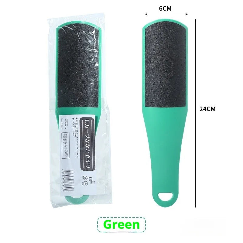 Double-sided Professional Curved Foot Scrub Board Dead Skin Removal Tool Foot Scraper Household Plastic Foot Scrubber  Foot Care