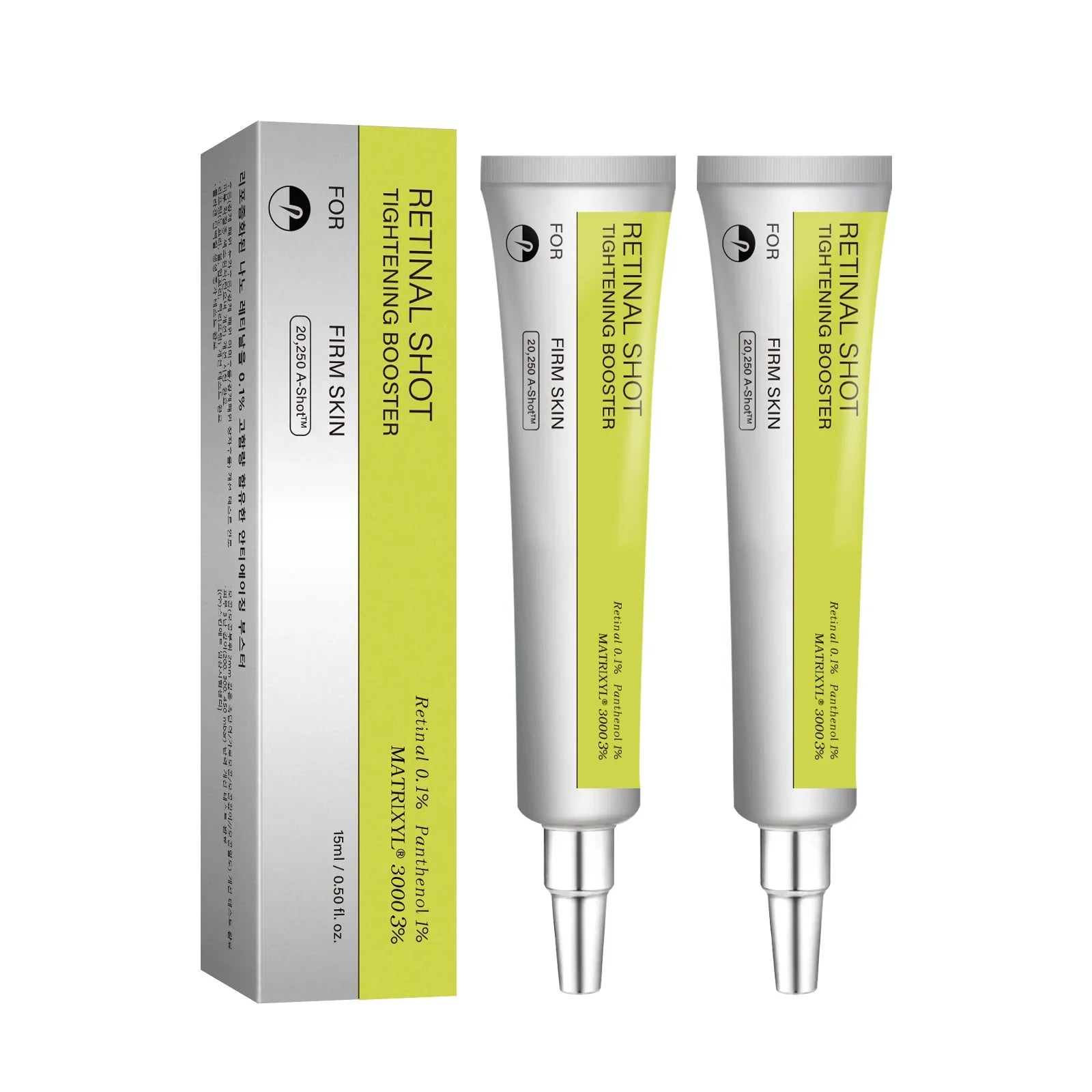 Retinol Vitamin C Hydrating Shot Tightening Booster Face Cream Eye Serum Lightening Dark Circles Firming Moisturizer