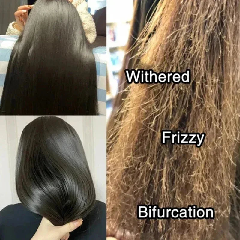 200g Magical Hair Mask Collagen Keratin 5 Seconds Repair Damaged Frizzy Hair Smooth Deep Moisturize Nourishing Hair Care Product