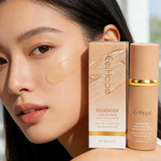 4-in-1 Liquid Foundation Spf 50+ Magic Color Changing Matte Long-Lasting Waterproof Sweating Moisturizing Coverage Makeup Base