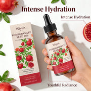 Pomegranate Seed Oil for Hair Skin Care Nourishing Scalp Increase Skin Elasticity Reduce Dryness Smoothing Cold-Pressed Body Oil