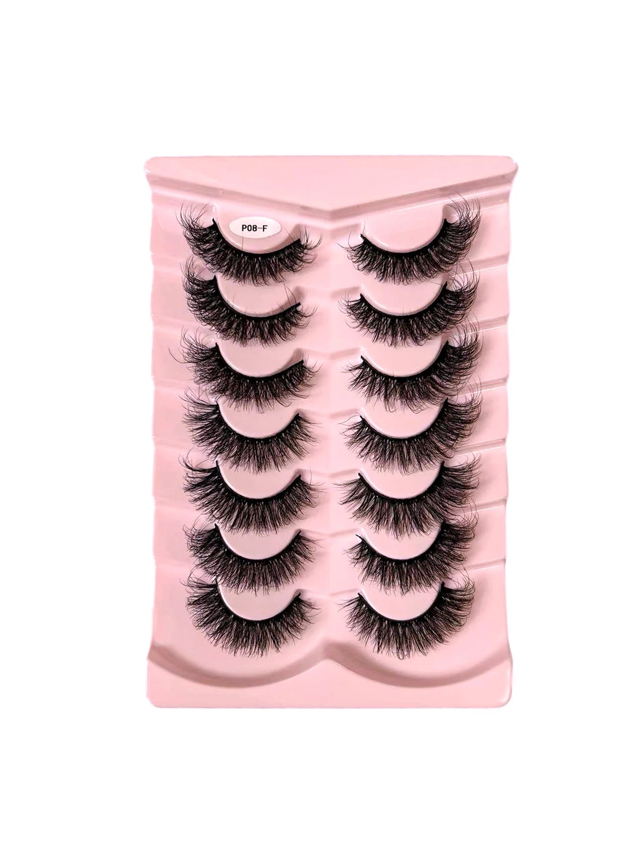 Dropshipping 7/10 Pairs Eyelashes Natural Long 3D Lashes Fluffy Volume  False Eyelashes Cruelty Free Wispy Lashes Makeup Cilios