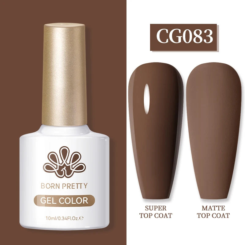 BORN PRETTY 10ML Nail Gel Polish Soak Off UV LED Semi Permanent Nail Salon Home Design French Nails Manicure Gel Nails