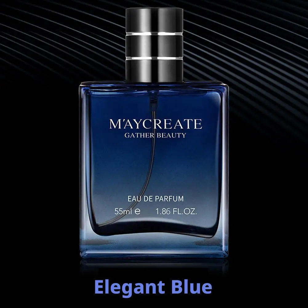 55ml Men's Cologne Perfume Spray Gu Long, Woody Long-lasting Fresh Charm Light Fragrance Floral Fragrance