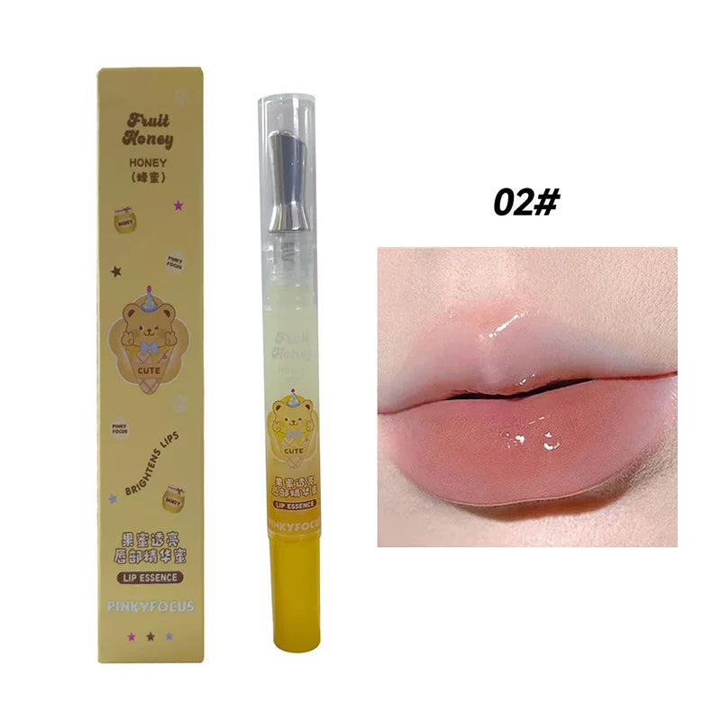PinkyFocus Lip Essence Honey Moisturizing Anti-drying and Hiding Lip Lines Dudu Lip Lip Oil