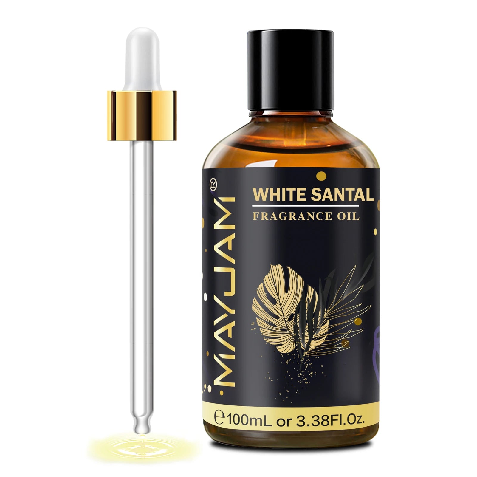 MAYJAM 100ml Fragrance Oils with Dropper For Humidifier Car Diffuser White Musk Bubble Gum Sea Breeze Freesia Baby Powder