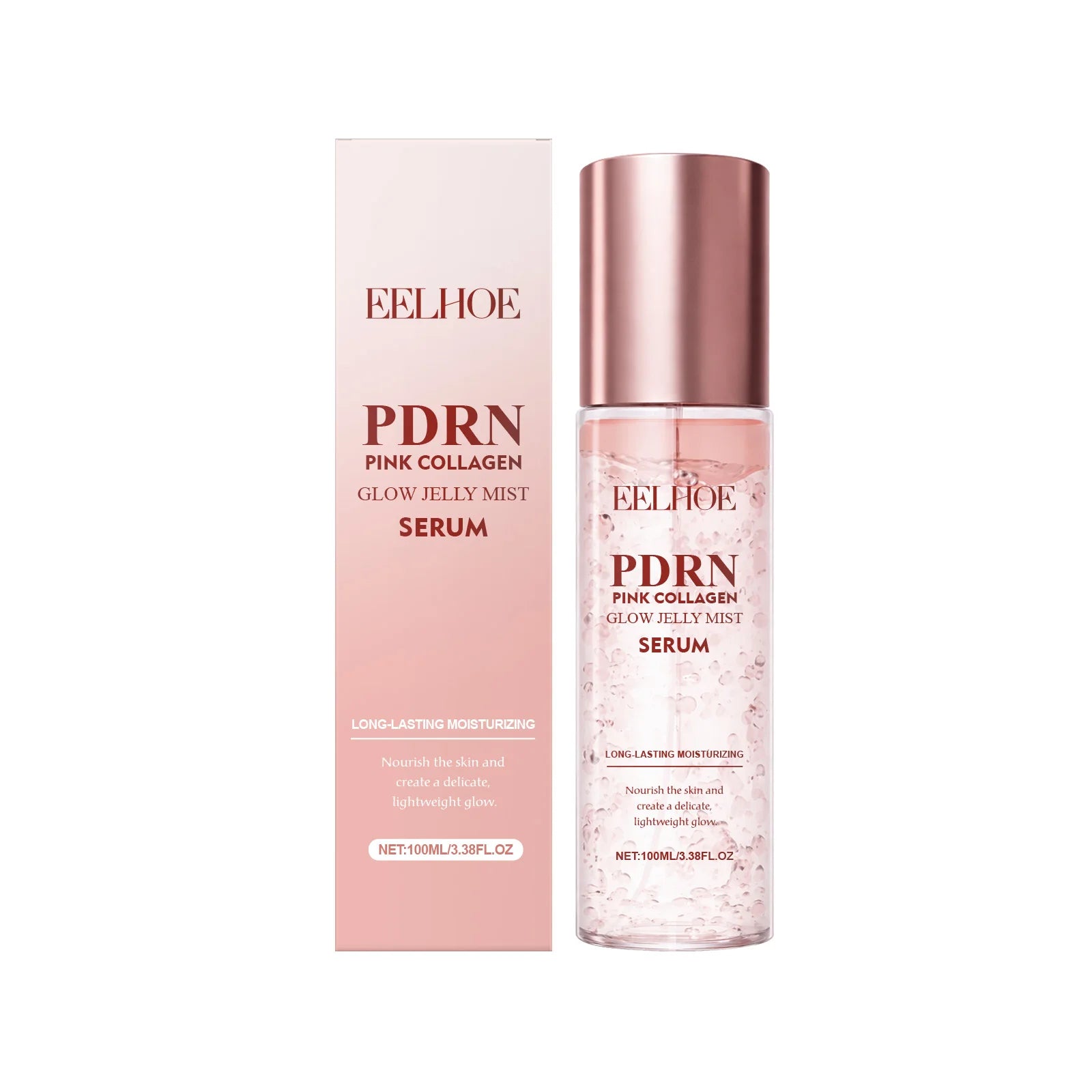 Jelly Mist Serum Collagen Brightening Essence Spray Facial Moisturizing Soothing Delicate Skin Improve Drying Skin Care