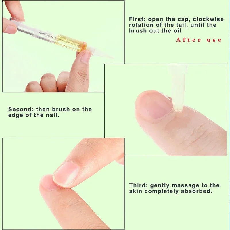 Nail Nutritional Oil Pen 9 Scent Nail Care Cuticle Regeneration Oil Preventive Nail Nail Polish Nourishing Skin Pen