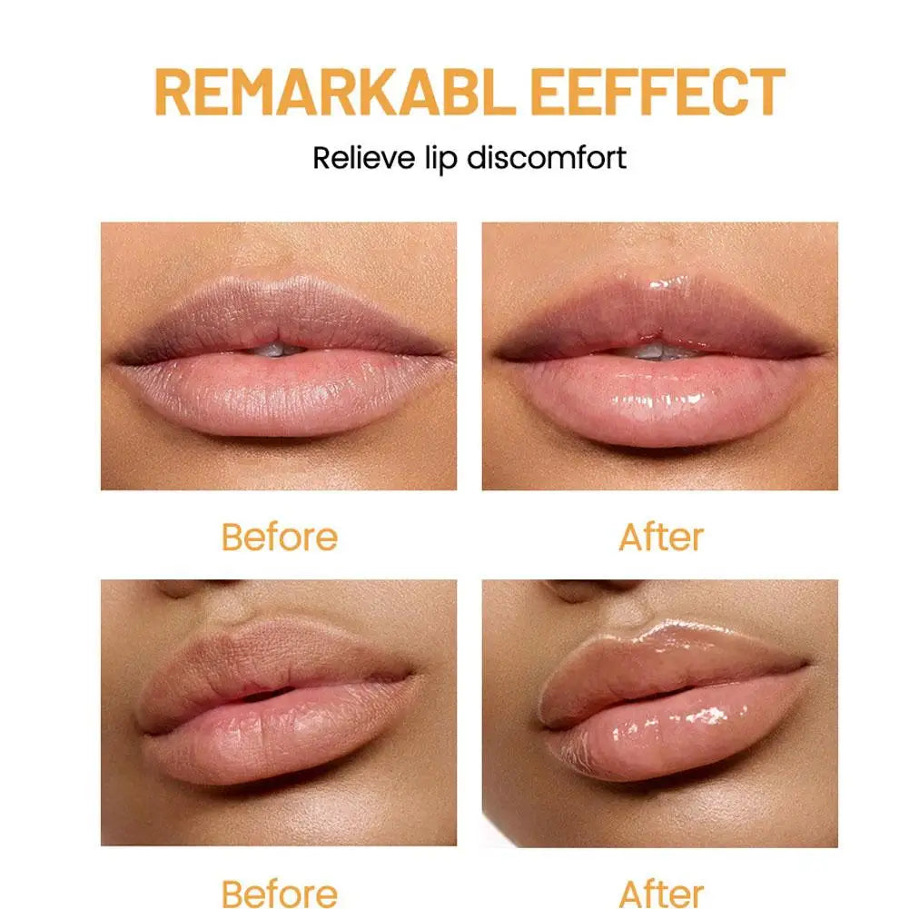 24PCs Natural Fresh Fruit Lip Balm Set Winter Moisturizing Lip Oil Long-Lasting Glossy Nourishing Lipstick Dry Lip Care Makeup