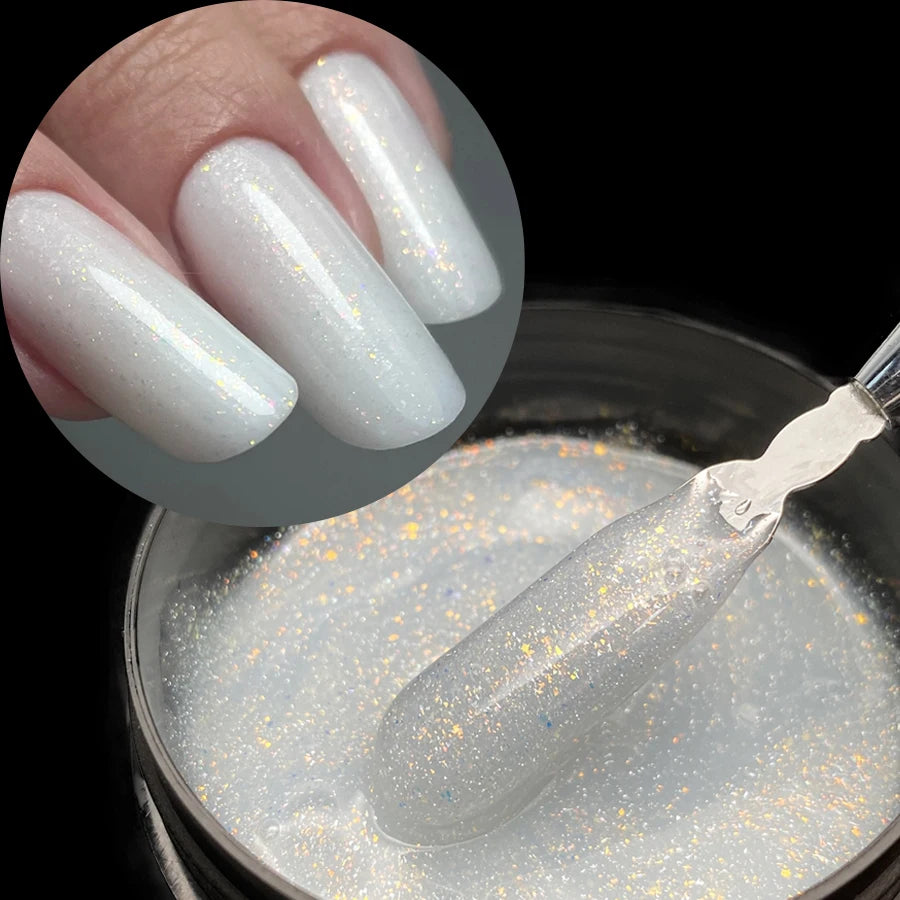 Jillnails Hema TPO Free Natural Yellow Nude Builder Nail Gel 100g/50g 100ml for Nail Extension Sculpting