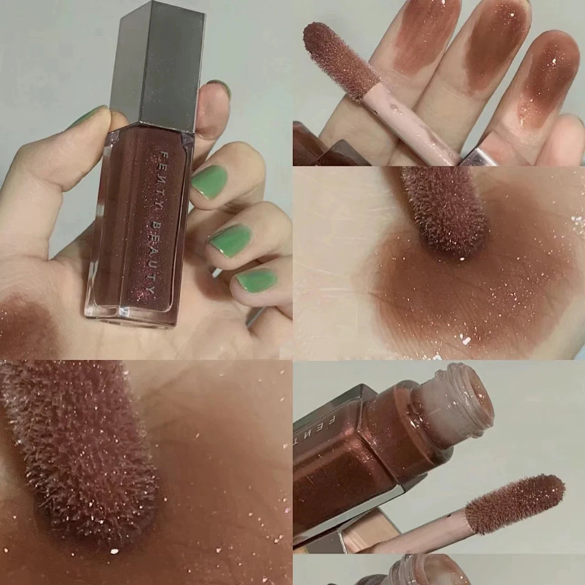 Cosmetics Fenty Beauty Hot Sale Lip Gloss Multicolor Moisten Shine Glitter Lip Plumper Makeup Beginner Liquid Lipstick Makeup