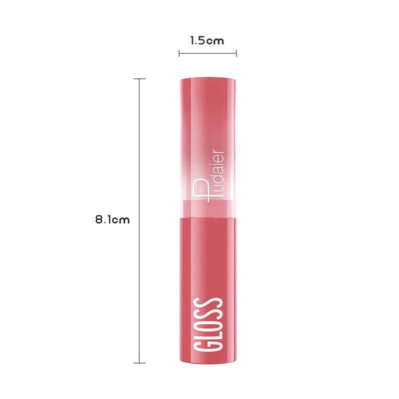 Pudaier Mirror Water Gloss Lip Gloss Moisturizing and Nourishing 10-color lip gloss