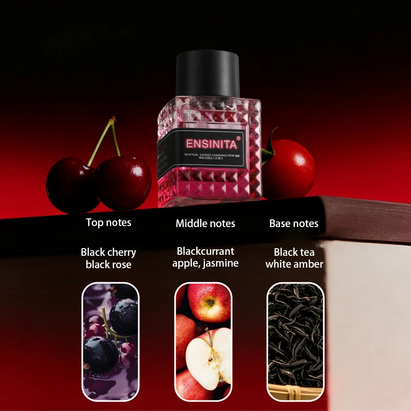 High-end Unisex Perfume Alcohol-free Long-lasting Scent Rose Cedarwood Woody Floral Notes Fresh Romantic Date Eau De Toilette
