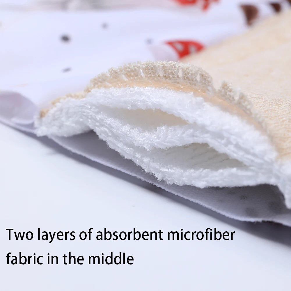 New Colourful Cotton Sanitary Pads Set Washable Menstrual Pads Reusable Nursing Pad Ladies Bratehable Cloth Menstruation Gift