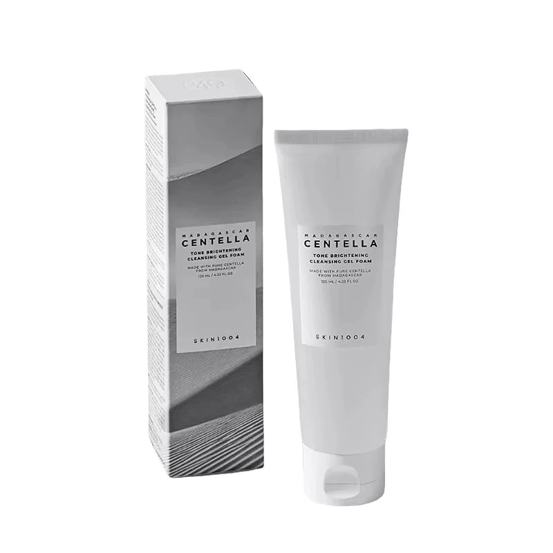 Korean Centella Poremizing Deep Cleansing Foam Tone Brightening Cleansing Gel Foam Facial Moisturizing Fresh Cleanser 125ml Gift