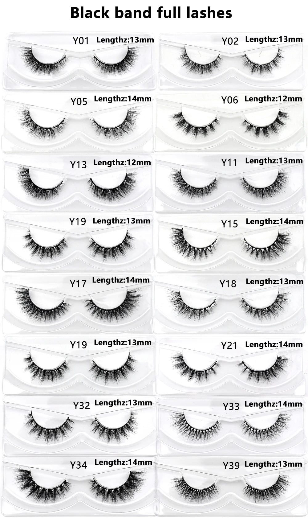 Bulk Items 10/30/60/100 Pairs Mink Half Lashes Natural Long Fluffy Wispy Half False Eyelashes Extension Lightweight Short Lashes