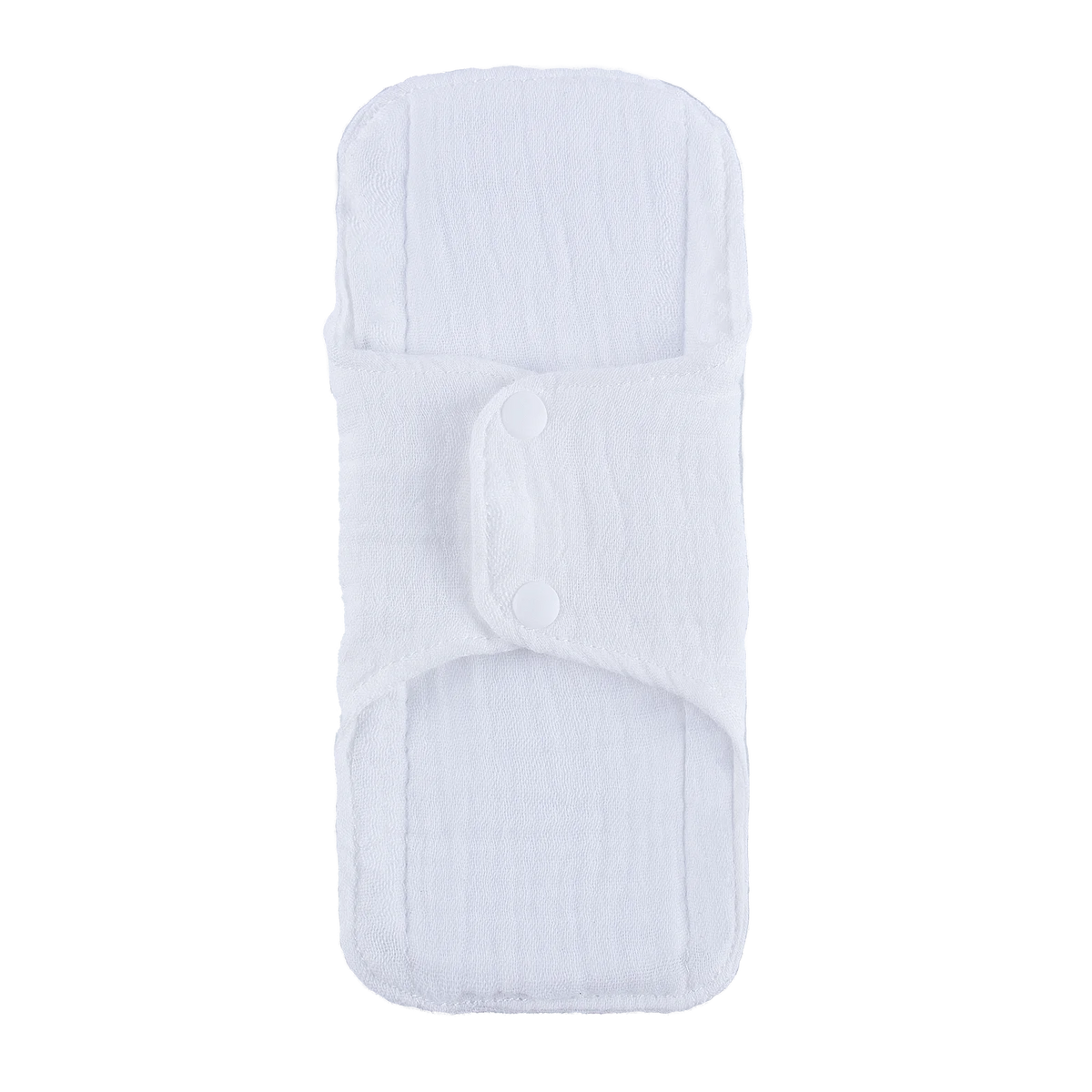 AIO 2Pcs White Cotton Yarn Soft Sanitary Pads Washable Incontinence Pad Highly absorbent Leakproof Pads Hygiene Supplies