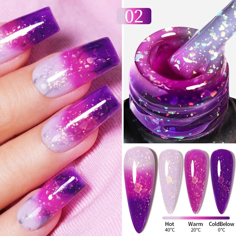 7.5ML Green Crystal Cat Magnetic Gel Nail Polish Shiny Green Glitter Cat Eye Gel For Manicure Soak Off UV Nail Art Varnish