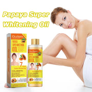 Papaya Whitening Body Oil Nourishing Brightening Skin Care Relaxing Muscle Smoothing Moisturizing Body Massage Skin Papaya Oil