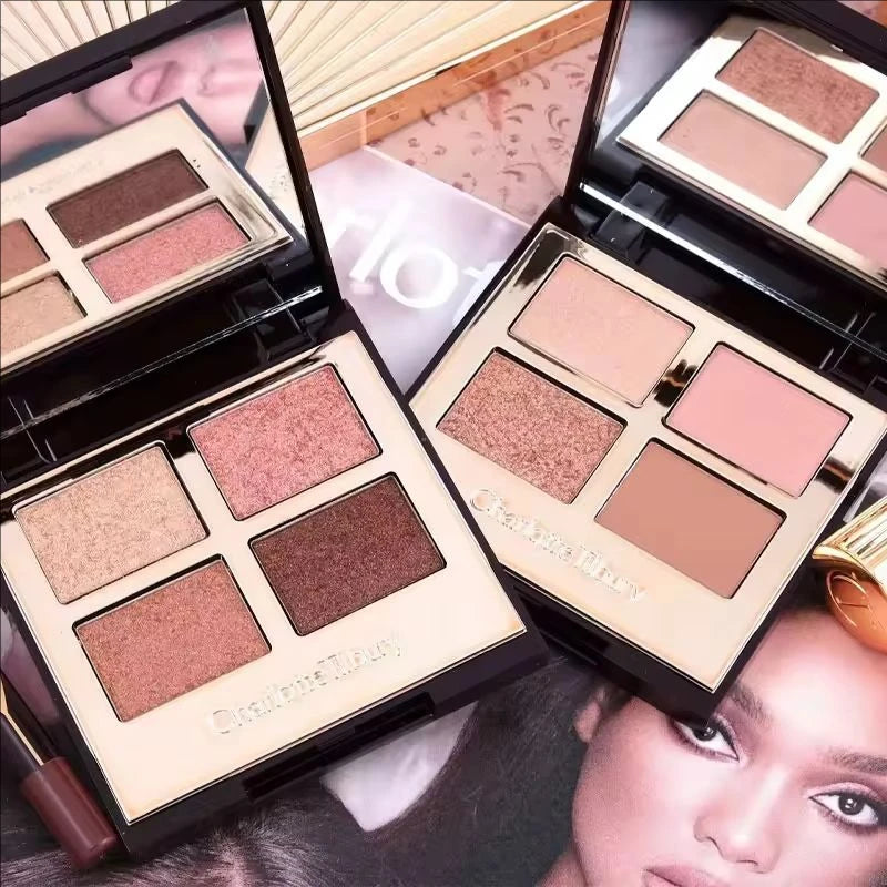 Fashion CT Brand Portable Matte Highlight Shadow Four Color Nine Color Eye Shadow Plate Easy To Apply Lady Advanced Cosmetics