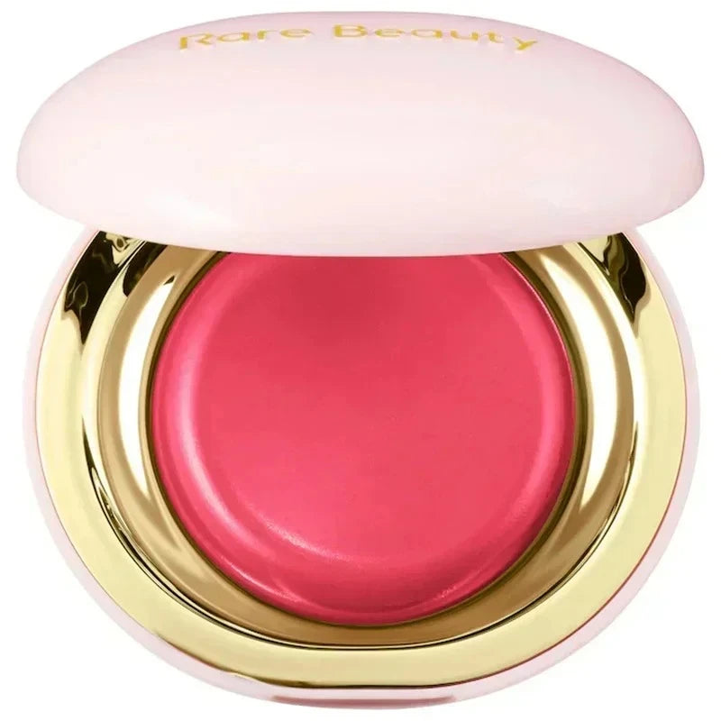 Rare Beauty Rose Neutral Mauve Blush Powder Portable Makeup Liquid Blush Moisturizing Dual-use Waterproof Lip Gloss Plump Smooth